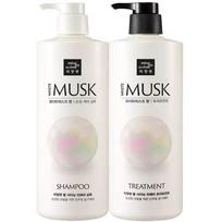 Mise-en-scène Pearl Shining Repair Šampūnas Baltas Muskusas 1000ml x 1 + Kaukė 1000ml x 1_ Drėkinantis, 1 rinkinys, 1L white