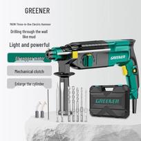 Greener 760W Rotary Hammer Drill CN plug (adapter included)