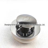 LANGZHIWEN Brass Pop-up Bathtub/Shower Drain with Strainer gray