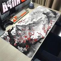 XXL Žaidimų pelės kilimėlis Sakura Japonijos vyšnių žiedas XL Namams Naujas HD pelės kilimėlis Neslystantis biuro kilimėlis Nešiojamojo kompiuterio pelės kilimėlis Klaviatūros kilimėliai 350x600x2mm white