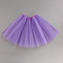 Europos & Amerikos Suaugusiųjų Tutu Sijonas - Trijų Sluoksnių Tinklinis Baleto Šokio Sijonas Skirt length 40 cm šviesiai violetinė spalva