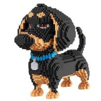 Medaus kaštonas-Nanoblock-Mano augintinis # BA Didelis takso draugas BA, populiarūs korėjietiški žaislai black