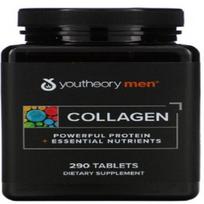 Youtheory Vyriškas Kolagenas Advanced su Biotinu 5000mg 290 tablečių, 1 vienetas