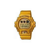 Casio CASIOG-SHOCK serijos madingas klasikinis vandeniui atsparus žadintuvas laikmatis atsparus smūgiams 200 metrų kvarcinis mechanizmas dervos dirželis japoniškas ir DW-6900GD-9 auksas