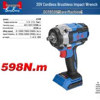 Dongcheng DCPB598 20V bešepetėlis belaidis smūginis veržliasukis CN kištukas (adapteris įtrauktas)