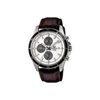 CASIO Vyriškas EDIFICE Sidabrinis laikrodis EFR-526L-7AV EFR-526L-7AV Brown Regular Watch Box gray