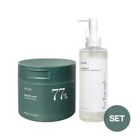 Anua Houttuynia cordata clear pads 70 sheets + Houttuynia cordata cleansing oil 200ml, 1 unit white