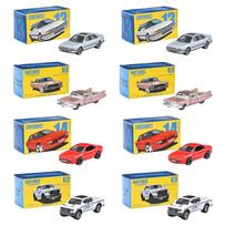 Matchbox Assortment of Vehicle Miniature Box Ages Collector's Toys, Cars, 8-Piece Set, 3+, Multi-Purpose, 987C-GBJ48 yellow