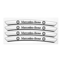4 vnt. Automobilio stiliaus ratlankio aliuminio logotipo lipdukas, ratų stebulių lipdukai Mercedes Benz AMG A B C E G CLA C63 C63S E53 GT SLK W176