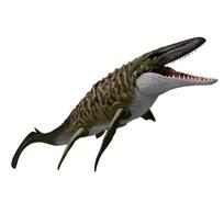 Mattel Jurassic World Mosasaurus veiksmo figūrėlė vaikams, judantis dinozauras, didelė, apytiksl.. 25,6 colio (65,4 cm), Nuo 4 metų, Ruda, JCH00 gray