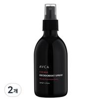 Abka For Men Deodorant Spray Woody Pheromone Fragrance, 200ml, 2 units black