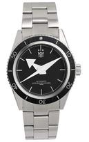 Hyakuichi mechaninis laikrodis pagamintas Japonijoje automatinis 200 m atsparus vandeniui atgal besisukantis rėmelis laikrodis 40 mm juodas [HYAKUICHI 101] Nr. 10 nardytojo juoda