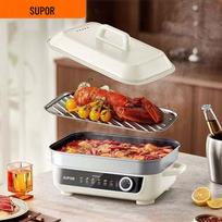 SUPOR 5.5L Multi-functional Electric Hot Pot & Cooker CN plug (adapter included) brown