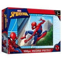 B&B Puzzle Marvel Spiderman dėlionė M101, 100 dalių, įvairių spalvų Dėlionė, Vaikų žaidimai, Lavinamieji žaislai red