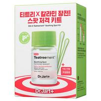 Dr. Jart Control A Arbatmedžio gydomasis raminamasis kremas 15 ml + 30 vnt. medvilninių pagaliukų rinkinys, 1 rinkinys beige