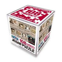One Piece Jigsaw Puzzle Mini Cube 108pcs: New Wanted, Korean popular puzzles beige