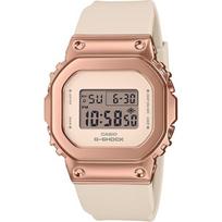 CASIO Women's G-SHOCK GM-S5600UPG-4JF [G-SHOCK Compact Series Metal5600] Square Watch Beige Digital