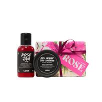 [LUSH] Rožė - Dovana (Rožių Argano kūno kondicionierius 45g, Rožių uogienė 100g) pink