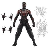 Hasbro MARVEL Marvel Legends Series Gamerverse Miles Morales Brooklyn 2099 2 Video Game Recreated Collectible 15 cm Action Figure G0839 Authentic black