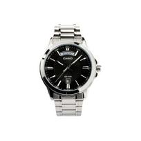 CASIO analoginis MTP-1381D 1A MTP-1381D-1A Black Dial Regular Box black