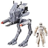 Hasbro STAR WARS The Mandalorian and Grogoo ActionVerse Imperial Action Figure Boys and Girls Ages Toy G2840 AT-RT & Driver, & Vehicle, 4+ (Authentic) gray