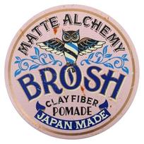 BROSH CLAY FIBER Pomade 120g Matte Medium Hold 2-Pack Set blue