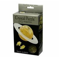 3D Crystal Puzzle 40pcs (Golden Saturn)