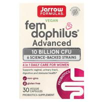 Jarrow Formulas, Vegan Fem Dophilus, Advanced, 10 billion CFU (240 mg), 30 veggie capsules