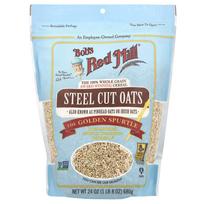 Bob's Red Mill Pjaustyti plieniniai avižiniai dribsniai, viso grūdo, 680g (24 uncijos) brown