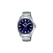 Casio EDIFICE series 100 meters waterproof quartz movement stainless steel strap Japanese and Korean watch men's watch blue dial EFB-107D-2AVUPR mėlyna