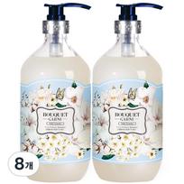 Bouquet Garni Deep Perfume Shampoo Baby Powder Scent, 1L, 8 pcs. white