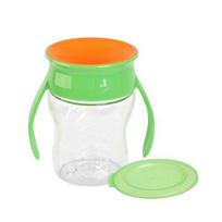 Wow Cup Kūdikių Tritan Skaidrus Snapelis Puodelis 207ml, 1 vnt., žalias green