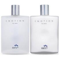Vyras su gėlėmis Emotion Skin 160ml + Losjonas 160ml/Be dėžutės, 1 rinkinys white