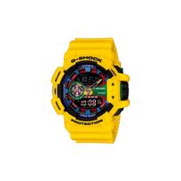 Casio LCD/rodyklinis dvigubo ekrano serija madingas gatvės šaunus aukščiausios klasės klasikinis rodyklinis dvigubo ekrano ciferblatas sportinis vandeniui atsparus kvarcinis mechanizmas GA-400-9A juoda