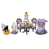 Sylvanian Families Helovino vakarėlio rinkinys SE-211 Žaislinis lėlių namelis EPOCH gray