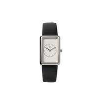 Maven Watches 18mm THE DECO SERIES Square Type Watch Minimalist Fashion Watch (Chevron Black 18mm) white