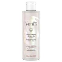 Gillette Venus skutimosi kremas 3 pakuotės Gillette Venus Intimate Grooming 2in1 Bikini Purbig Hair Cleanser skutimosi želė odai 6,4 uncijos. white