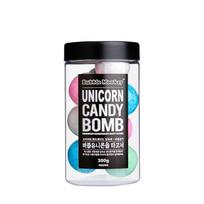 Burbulinis Beždžionėlė Vienaragis Saldainis Bombos Burbulinė Vonelė Vonios Bombos 30g x 10 vnt. gray