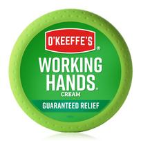 O'Keeffe's Working Hands rankų kremas stiklainyje (96g)/Vamzdis (85 g) Pasirinkite 1 jar type 96g green