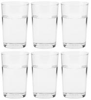 Toyo Sasaki Glass Stiklinė Stiklinė 215ml 6 vnt. rinkinys Pagaminta Japonijoje Galima plauti indaplovėje Stiklinė Alaus stiklinė Highball stiklinė Sour stiklinė Chuhai stiklinė white