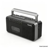 Philips Retro Cassette Player Stereo System (CN version)