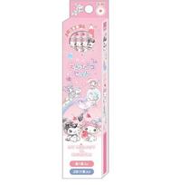 Sanrio Kuromi My Melody Dozen Pencils Unicorn & white