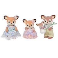 Sylvanian Families Doll Deer Family FS-53 ST Mark Certification 3 Years Older Toy Dollhouse EPOCH white