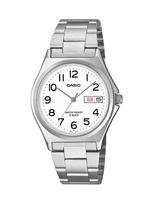 Casio Collection MTP-1440DJ-7BJF Men's Analog Watch White Silver Ion-Plated Japan Domestic Genuine balta
