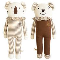 Million Dollar Baby Reversible Double-Sided Cool Cool Ko/Kul Cool Woong Doll, Mixed Colors, Korean baby products brown
