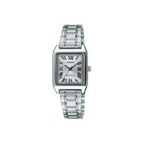 Casio Moteriskas standartinės serijos sidabrinis laikrodis LTP-V007D-7B LTP-V007D-7B Silver Dial gray