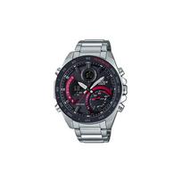 Casio EDIFICE Series Contrast Color Business and Casual Bluetooth Connection Solar Quartz Movement Stainless Steel Strap Japanese and ECB-900DB-1A juoda
