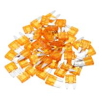 Partuto 50pcs Mini 5AMP APM/ATM Universal Car Fuse Blade Style orange