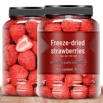 Freeze-Dried Strawberry Crisps gray