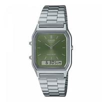 Casio Digital Analog Bracelet Watch Men's AQ-230A-3AMQYES žalia